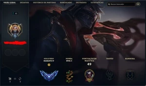 Conta d4 hand lv - League of Legends LOL