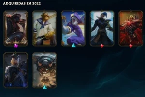 Conta d4 hand lv - League of Legends LOL