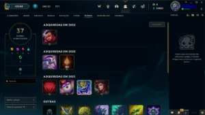 Conta Lol Ferro 4 Com Kaisa Guardiã Estelar - League of Legends