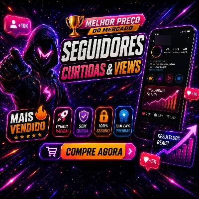 Instagram | Seguidores + Curtidas + Views | Entrega Rápida - Redes Sociais