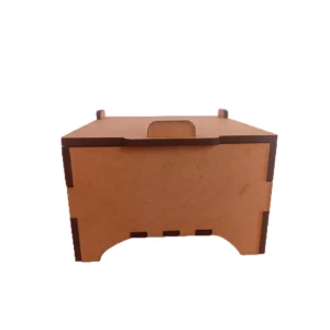Kit Caixa de mdf com tampa, caixinha tipo porta treco 9x9 - Artesanato e Personalizados
