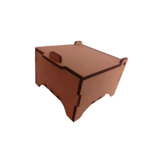 Kit Caixa de mdf com tampa, caixinha tipo porta treco 9x9 - Artesanato e Personalizados