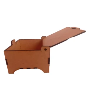 Kit Caixa de mdf com tampa, caixinha tipo porta treco 9x9 - Artesanato e Personalizados
