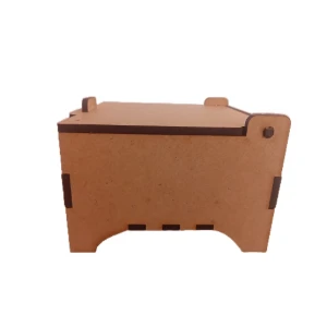 Kit Caixa de mdf com tampa, caixinha tipo porta treco 9x9 - Artesanato e Personalizados