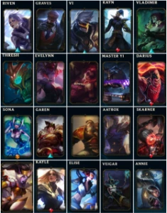 |Conta S8 Main Lee Sin|78 Champs|28 Skins|Full Acesso| - League of Legends LOL