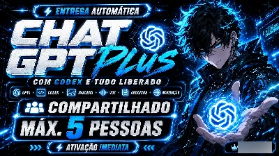 Chat Gpt Plus Máximo 5 Pessoas 30 Dias ✅