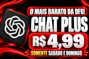CHAT GPT PLUS + PRO 30 - 28 DIAS