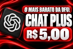 CHAT GPT PLUS + PRO 30 - 28 DIAS - Assinaturas e Premium