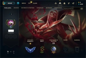 Smurf Diamante 4 sem email confirmado. - League of Legends LOL