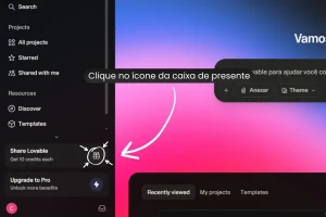 1.000 Créditos Lovable (+1.000 Bônus) - Outros