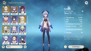 Conta Genshin AR58 com todas skins!! - Genshin Impact