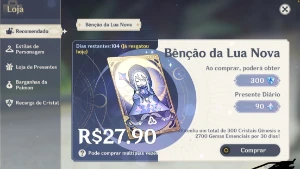 Conta Genshin AR58 com todas skins!! - Genshin Impact