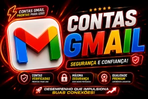 Contas Gmail — R$ 2,00 Cada | Prontas Agora - Emails