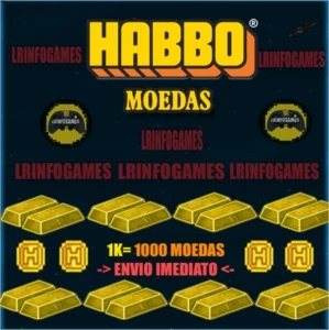 HABBO MOEDAS - 1K / ENTREGA IMEDIATA