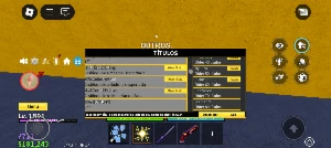 VENDENDO ESSA CONTA 15,00$ King legacy e blox Fruits  - Roblox
