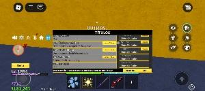VENDENDO ESSA CONTA 15,00$ King legacy e blox Fruits  - Roblox