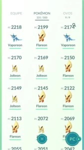 Conta de Pokémon GO Lvl30
