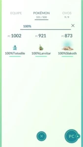 Conta de Pokémon GO Lvl30