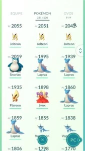Conta de Pokémon GO Lvl30