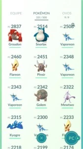 Conta de Pokémon GO Lvl30