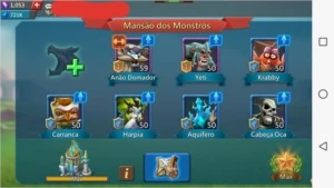 Vendo Conta Lords Mobile - 45M de Poder