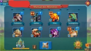 Vendo Conta Lords Mobile - 45M de Poder