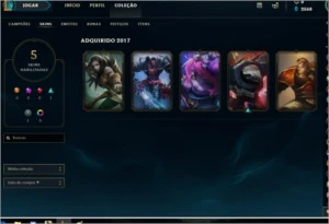 CONTA UNRAKED , NUNCA FEITO MD10 - League of Legends LOL
