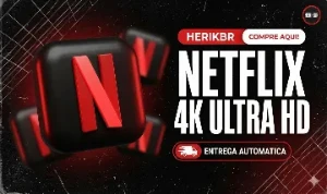 [Melhor Preço] Netflix  30 Dias | 1 Tela Entrega - Assinaturas e Premium