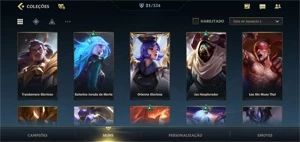 Conta Wild Rift Dono Único - League of Legends: Wild Rift LOL WR