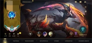 Conta Wild Rift Dono Único - League of Legends: Wild Rift LOL WR