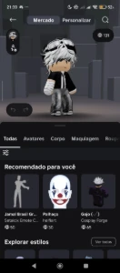 Conta de Roblox blox fruits 