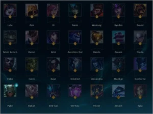 Conta LoL D1 (3x3) - League of Legends