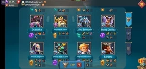 Conta t4 com 228m de poder - Lords Mobile