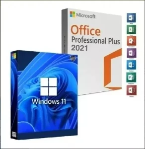 Licença Windows 11 Pro + Office 2021 Pro Plus - Receba Agora - Softwares e Licenças