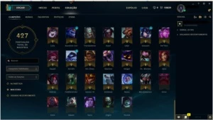 Conta League of Legends, 113 Skins LOL