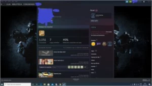 Conta steam com jogos