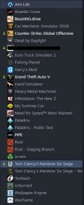Conta steam com jogos