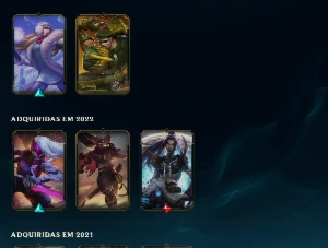 Conta lol ferro 3 para smurfar com yasuo velho oeste - League of Legends