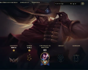 Conta lol ferro 3 para smurfar com yasuo velho oeste