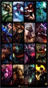Conta LEAGUE OF LEGENDS - LVL 30 - EX GOLD - UNRAKED LOL