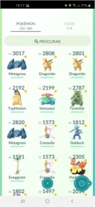 Conta Burguesa Pokémon Go