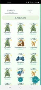 Conta Burguesa Pokémon Go