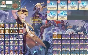 Ar 55 kazuha kokomi zhong c1 yoimiya tighnari mona keqing ag - Genshin Impact