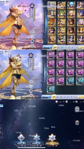 Conta Saint Seiya Novo Servidor Com Afro Divino - Saint Seiya Awakening SSA