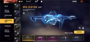 Conta de free fire com varias coisas raras, full gemada