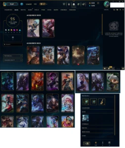 Conta Lol Unranked 3650 RP - League of Legends