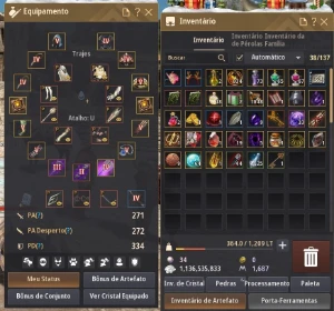 CONTA BDO SA do BETA 600 Gs , Perfeita para iniciar mid end - Black Desert