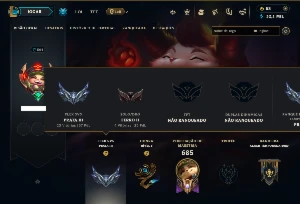 Ferro 2 com TODOS os Champs e 177 Skins ( Nivel  504 )
