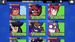 Conta brawl quase full - Outros