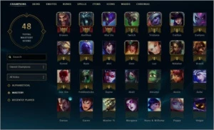 Conta de LOL Diamente 2 - 28 Bonecos E 6 Skins - League of Legends